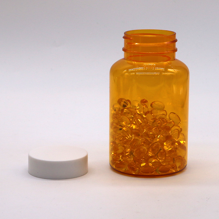 PET Plastic Bottle for Dietary Nutrition Supplement Pill Capsule Tablet with Various Cap 250ML/cc