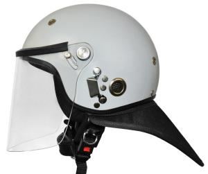 China Franch Style full face compact resistant police anti riot helmet factory