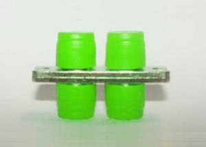 China Green color zinc alloy FC/APC Singlemode Duplex Green alloy Fiber Optic Adapter factory