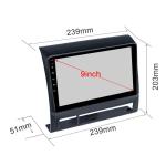 2 Din Android 12 Car Radio GPS Navigation WIFI 4G Carplay For Toyota Tacoma 2005
