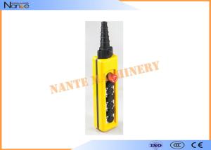 China Anti - Collision Overhead Crane Pendant Control For Construction Machinery factory
