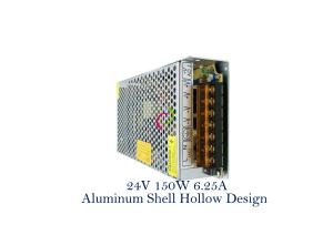 China Indoor LED Light Box Power Supply 6.25A 24 Volt 150 Watt Power Supply factory