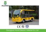 Battery Operated 4 Wheel Electric Shuttle Bus For Public Area Transportation