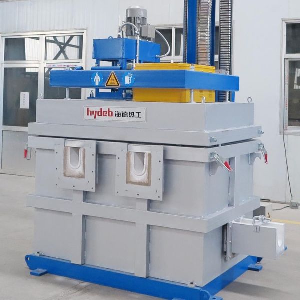 China Refining with High Purity Nitrogen Or Argon Aluminium Degassing Machine 30% Degassing Efficiency 200KG Capacity factory