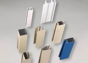 China Nigeria Anodize 6061 T5 Aluminum Door Profile Rustproof 8 - 10um Film Thicknes factory