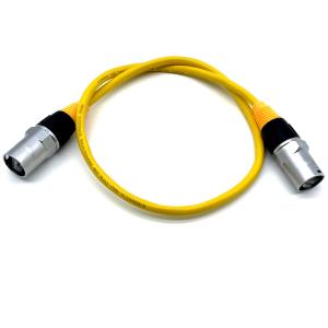 China RJ45 Waterproof Cables Metal Connector Male Plug Ethernet Connector Plug Network Extension Cable factory