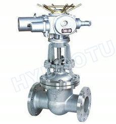 Manual / Electric Flanged Gate Valve 0.25-6.4Mpa for Hydropower Equipment
