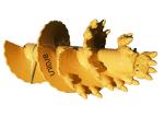 Yellow Color Soilmec Length 1200mm Drilling Augers For Earth Soil