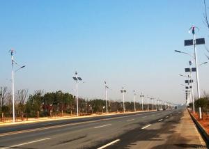 China Energy Saving Solar And Wind Powered Street Lights Environment Friendly factory