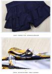 style bikini three-piece swimsuit female blouse sunscreen gather Korean version