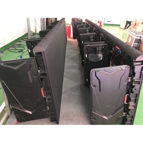 Stadium LED Display P10 960X960mm aluminum Perimeter stadium led display / outdoor advertising led screen with soft mask