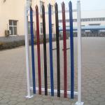 D / W Section Palisade Fencing Corrosion Resistant Anti Aging Long Life Span