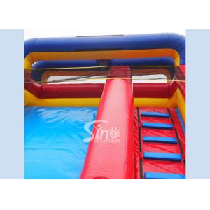 Lead free backyard kids inflatable water slide with pool from Sino Inflatables