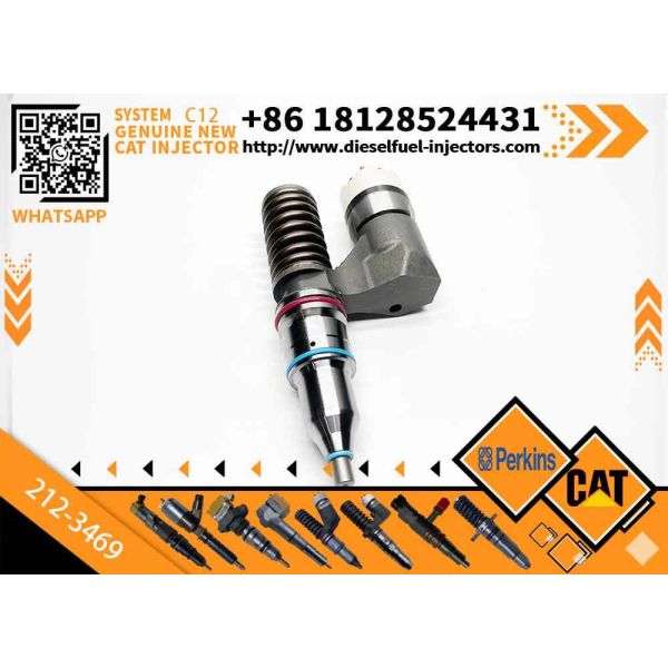 New Condition C12 Engine Diesel Fuel Injector 10R-0961 212-3469 203-3464 317-5279 350-7555 for Excavator Parts