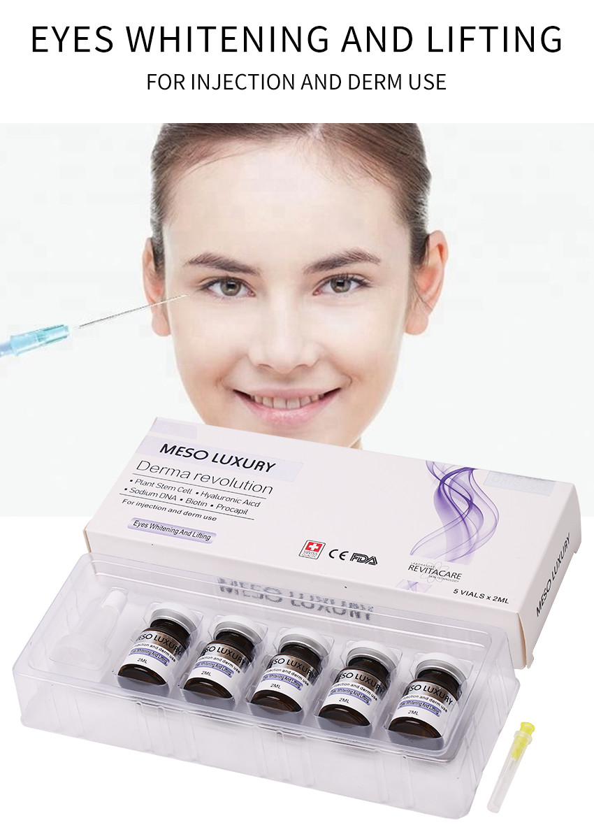 Transparent meso Organic Eye Lifting Serum / Eye Anti Wrinkle Serum 2ml