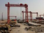 Hydraulic Motor Shipyard Cranes Electric Shipyard Gantry Deck Crane For Stock