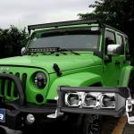 8D 12V 24V E-mark approved New bumper LED light bar, 120W 26.4inch super power