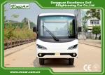 Green / Black 14 Seater Electric Sightseeing Bus KDS Motor 72V 7.5KM