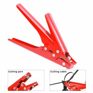 China HS519 Cable Tie Hand Tool Manual Zip Tie Cutting Tool 2.5mm - 9mm Width factory