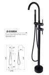 Floor standing bathtunb mixer,Faucet D-01005H