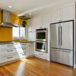 White Shaker Lacquer Kitchen Cabinet Cupboard American Style Cabinet Prefab