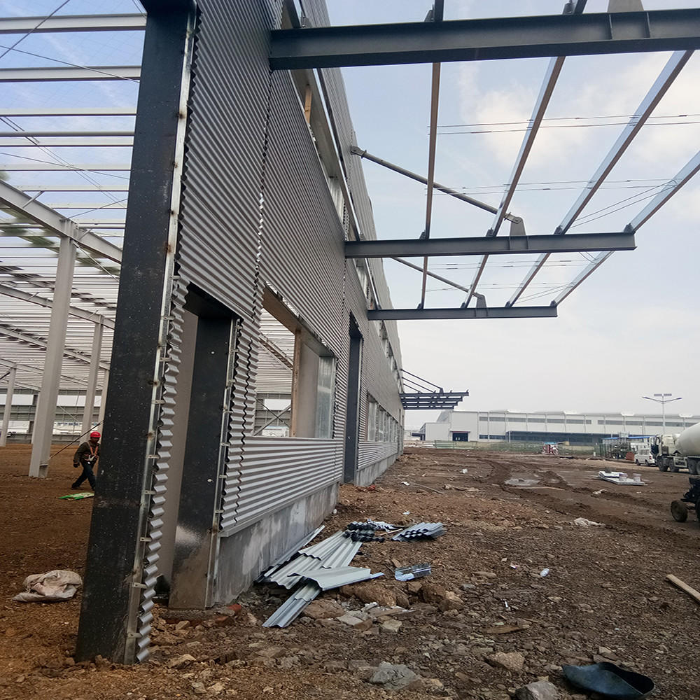 Durable Steel Storage Warehouse Prefabricated Steel Warehouse Buildings