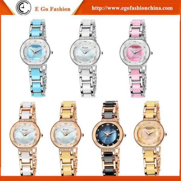 KM13 7 Colors Available Stainless Steel Watch Luxury Dress Watch Ladies Woman