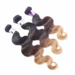 2017 Fashion 8A Grade Thick Hair Ombre 3 Color Body Wave Brazilian Remy Hair