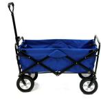 Heavy Duty Steel Trolleys Hand 4 Wheel Beach Wagon Picnic Wagon with Perfect
