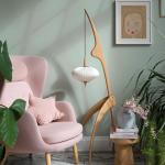 Showroom living room floor lamp bedroom home modern simple floor light