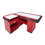 High Durability Stainless Steel Checkout Counter Cash Counter Table With