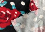 Super Soft Polyester Microfiber Spandex Velvet Fabric / Minky Plush Fabric