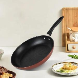 China Factory Direct Sale Kitchen Cookware Cooking Pan Induction Cast Iron Panci Fry Pan Non Stick Frying Pan factory