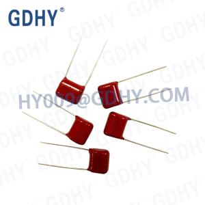 China 104nF CBB Polypropylene Film Capacitor MPP Clip Terminals factory