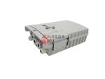 IP65 Outdoor Fiber Optic Splitter Box Wall Mount 16 Cores 1x8 Coupler ABS PC