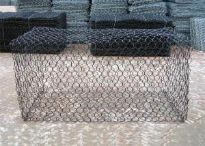 China Double Twisted Hexagonal Woven Galvanized Gabion Wire Baskets factory