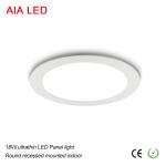 Round recessed mounted IP20 18W low price ultrathin LED Panel light