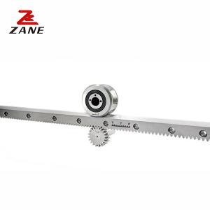 China 4 Module YYC Rack And Pinion Gearing For Industrial Automation With 38 Teeth factory