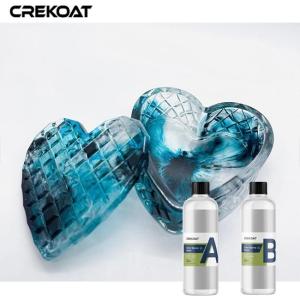 Low Odor Clear Epoxy Resin UV Resistant For Resin Art With Metallic Pigments