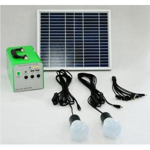 China 2015 hotest~portable solar power system 8W for LED lighting and USB ipad charging on sale