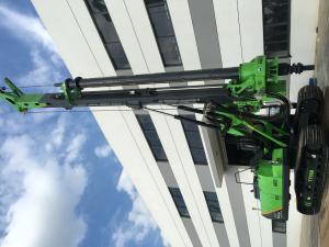 China Electric Core Drill Piling Rig Machine 15KN Crawler Mounted For Blasting Hole factory