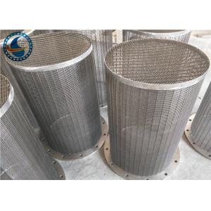 Wear Resistant Stainless Steel Wedge Wire Mesh With High Bearing Capacity