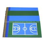 Anti Abrasion Acrylic Sports Flooring Rough Surface Badminton Court Use