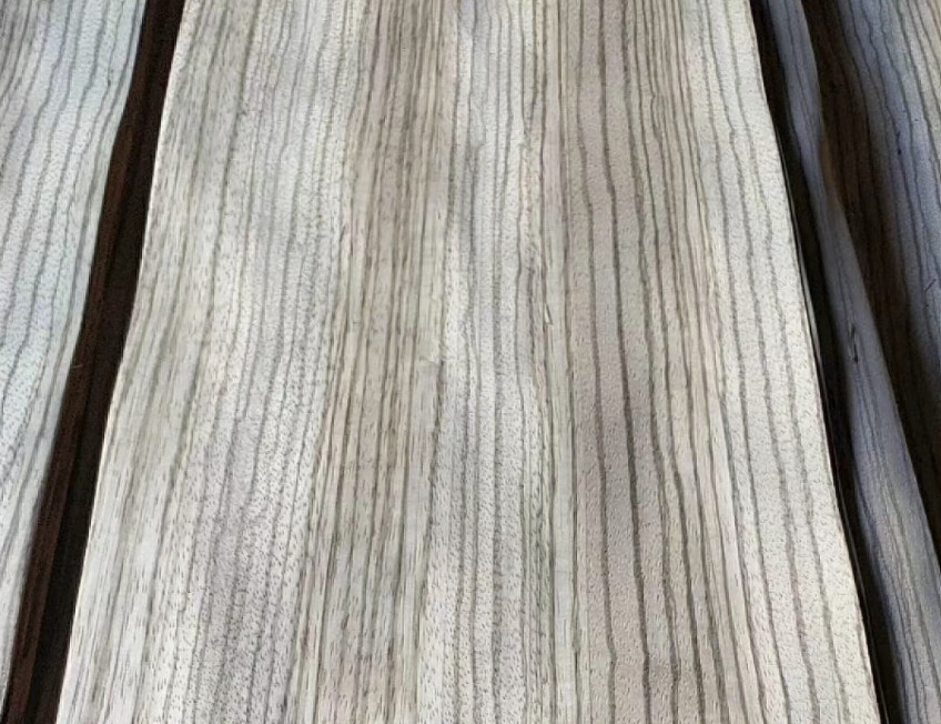 Zebrano Natural Wood Veneer The Ideal Material for Furniture Design