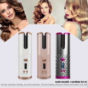 China 34W Rechargeable Travel Cordless Magic Hair Curler factory