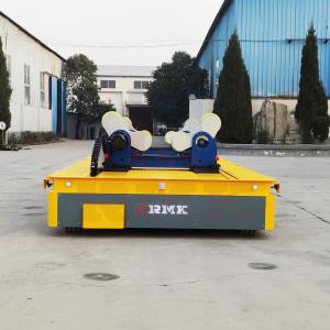 China 12 Tons Heavy Duty Automatic Transfer Cart Electromagnetic Brake Stepless Speed factory