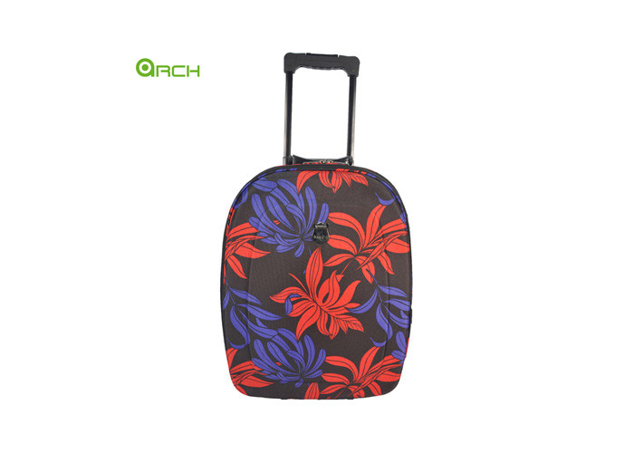 18.5 Inch Large Capacity Round Carry On Luggage Bag With ABS Handles