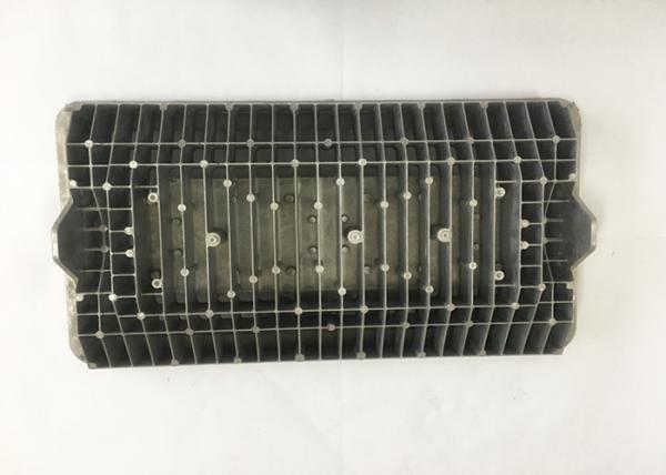 ISO9001-2008 Precision Casting Parts For Street Lampshader Aluminum / Zinc