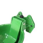 Large Deep Flow Rate Solid Cast Iron Water Bowl TJ-105 Powder Coated For Cow