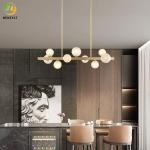 Nordic Word Restaurant Chandelier Simple Modern Creative Cafe Bar Magic Bean